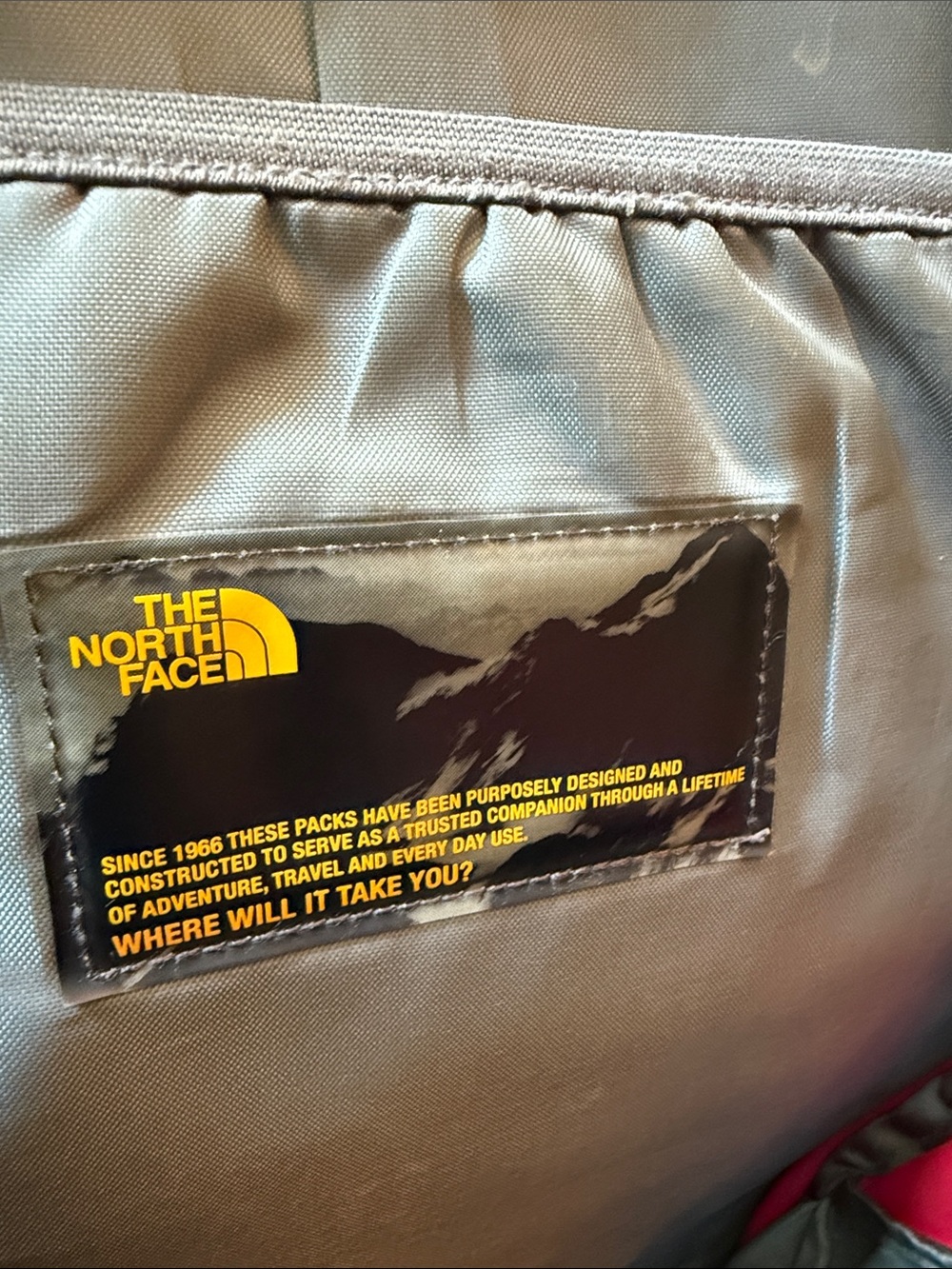 The North Face Wasatch Pink Backpack Well Loved - Picture 5 of 13